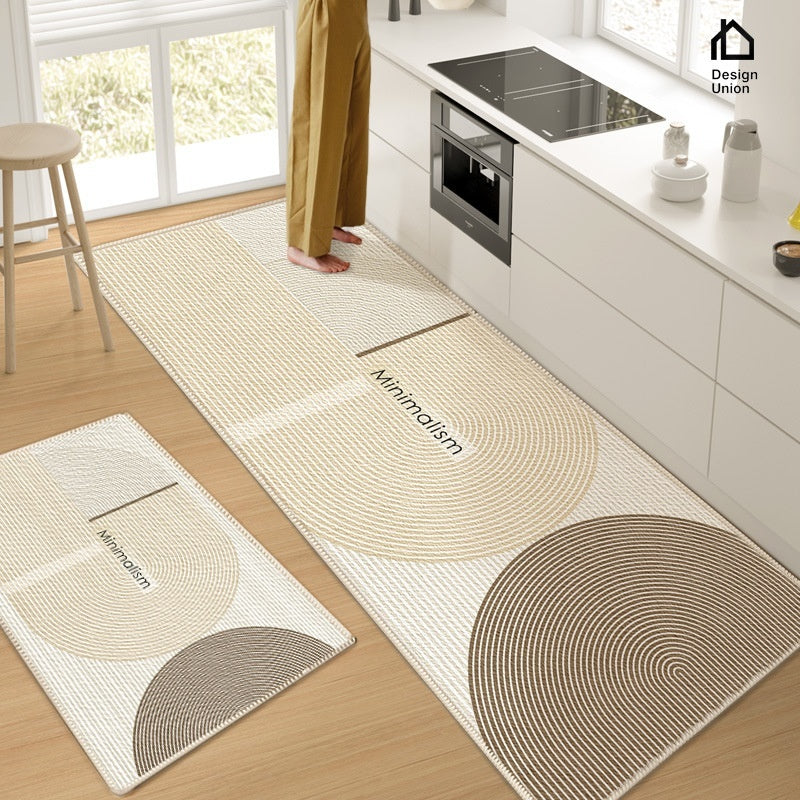 Non-slip Stain-resistant Floor Mat Household Washable Erasable Carpet Can Be Cut