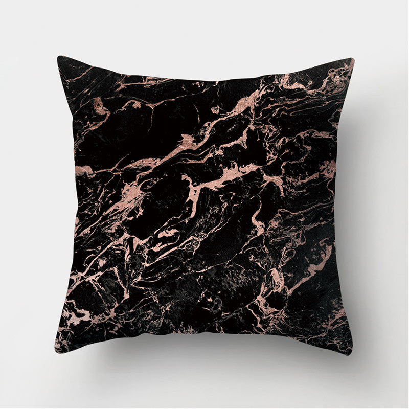 Leather Velvet Pillowcase Sofa Cushion Cover