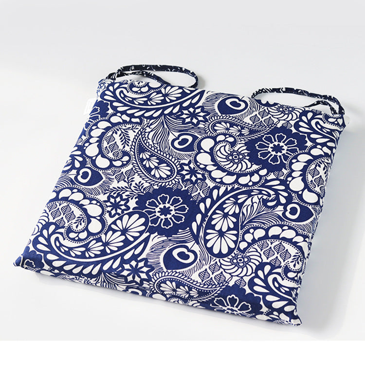 Office Chair Japanese Tatami Linen Cushion
