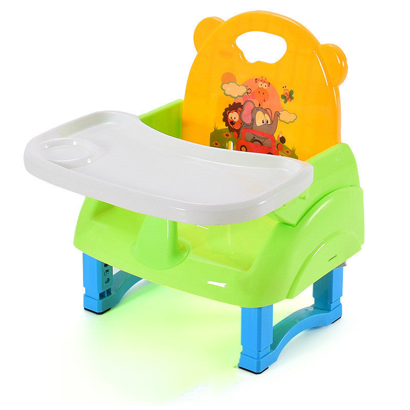 Foldable children's armchair children's dining table