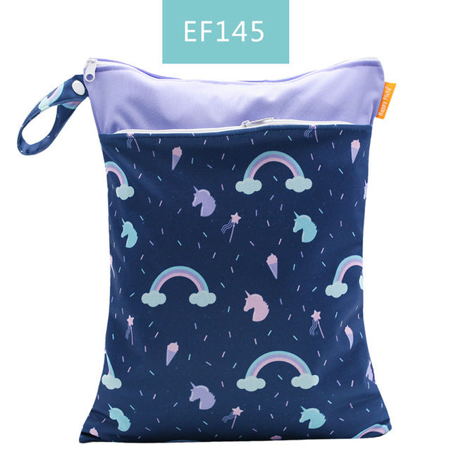 Baby diaper storage bag
