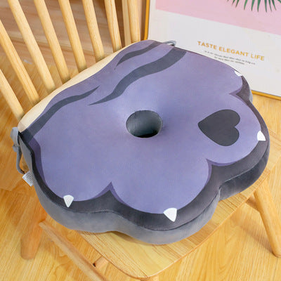 Cute Cat Paw Cushion Floor Office Chair Cushion