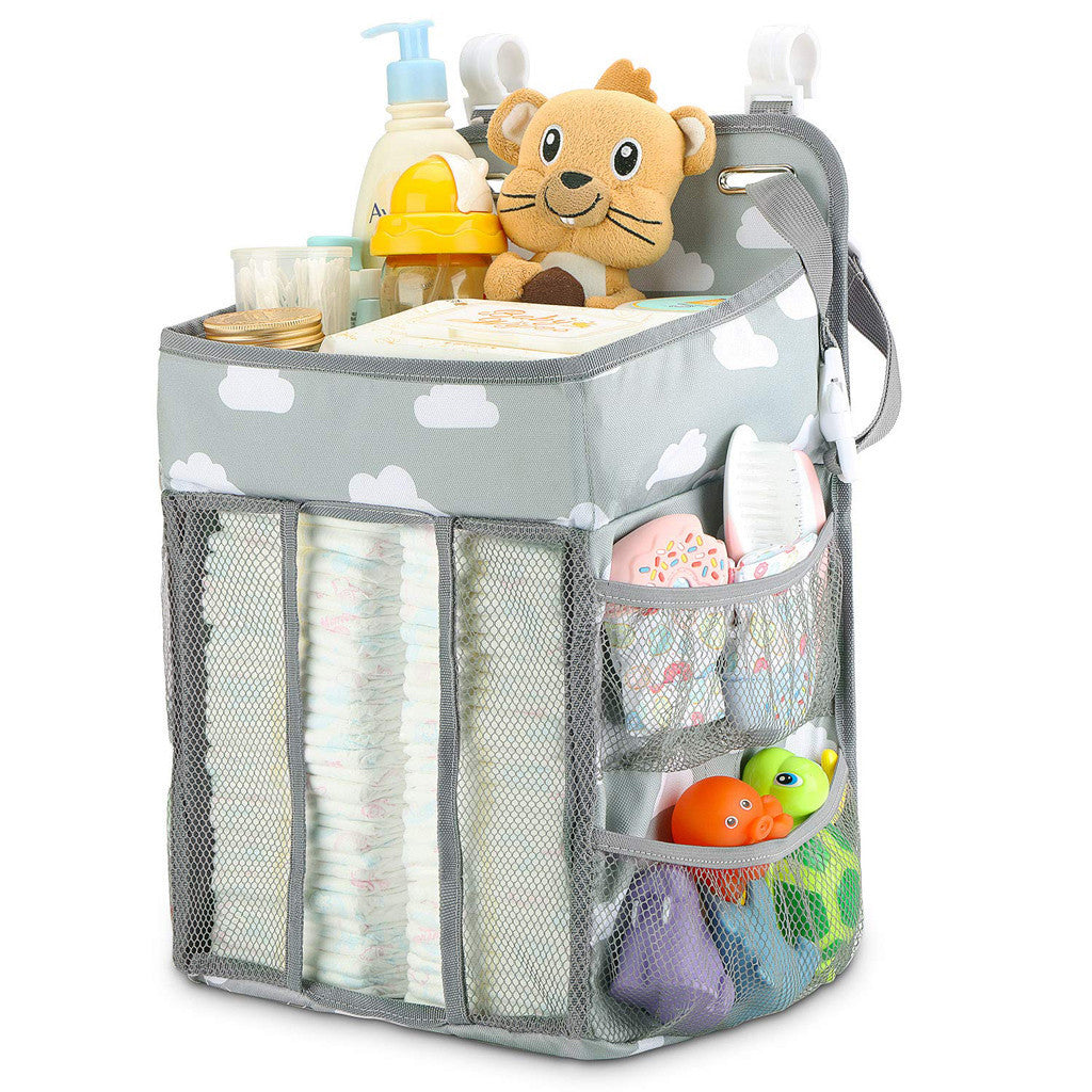 Diaper wall storage bag
