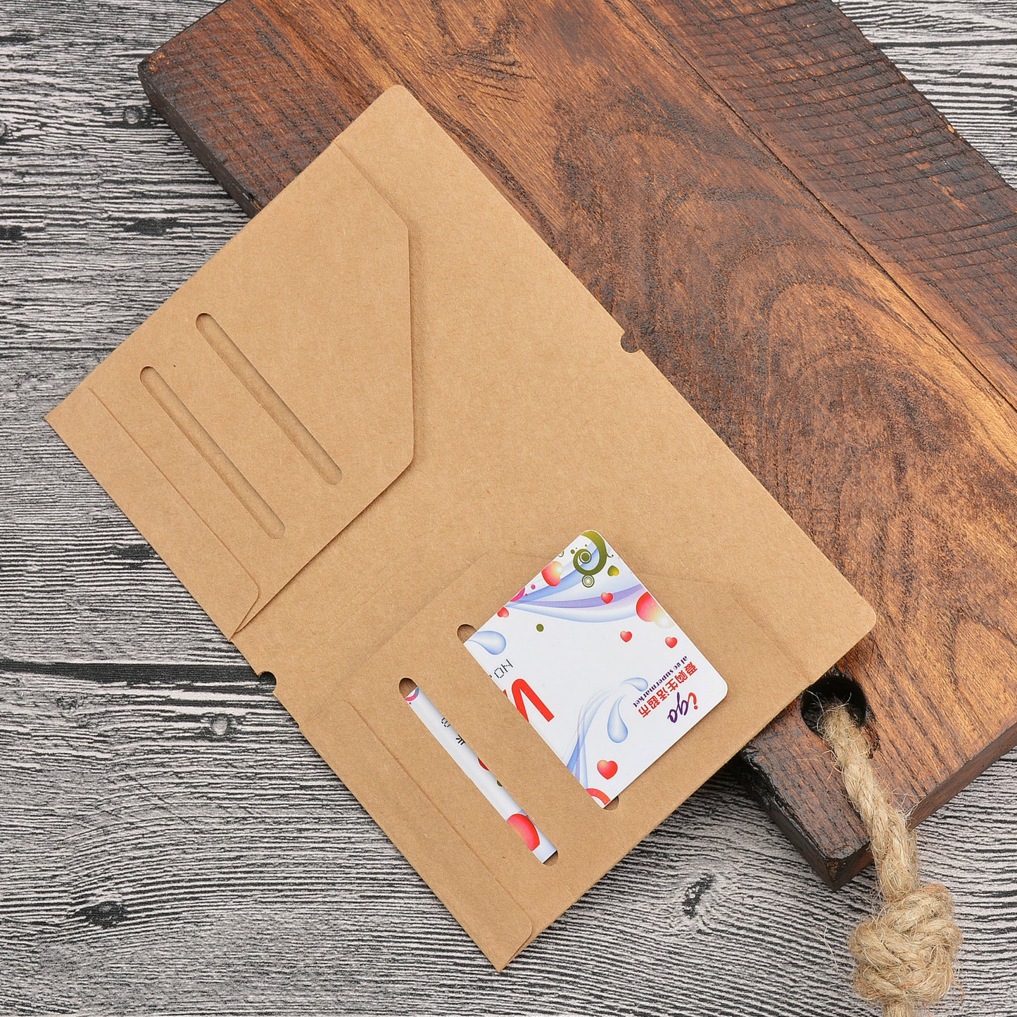 Kraft paper storage bag