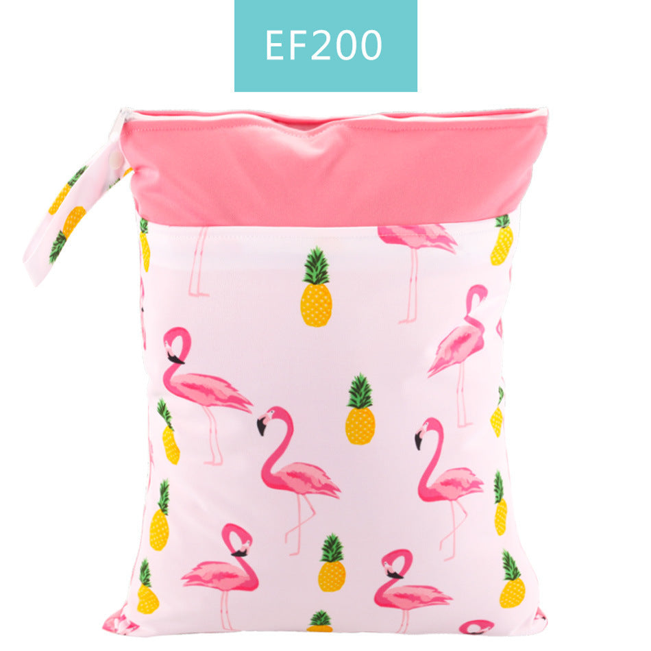 Baby diaper storage bag
