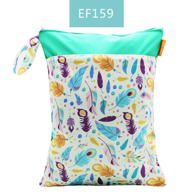 Baby diaper storage bag