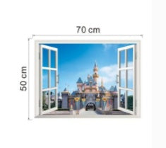 Living room bedroom wall sticker