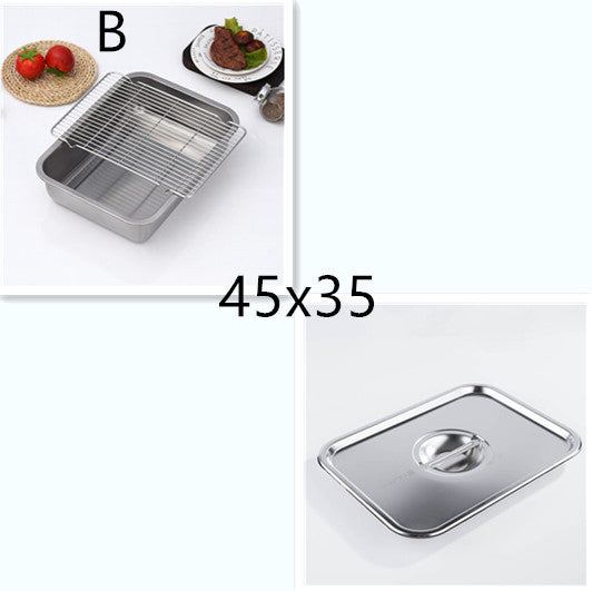 304 Stainless Steel Dish Strainer Frying Basin Draining Vegetable washing basin