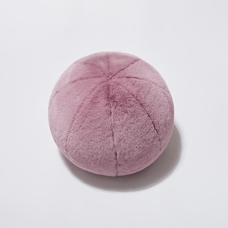Fur Ball Round Sofa Decoration Pillow Child Cushion