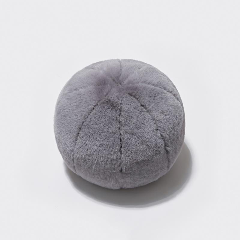 Fur Ball Round Sofa Decoration Pillow Child Cushion