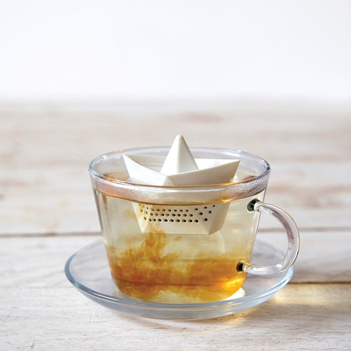 Paper Boat Tea Strainer Floating Tea Maker Creative Tea Strainer
