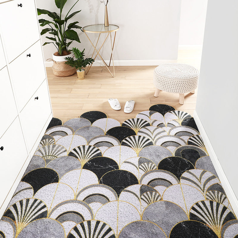 Nordic Style Entrance Door Silk Enclosure Floor Mat Household Door Mat Porch Entrance Door Carpet Entrance Mat Can Be Customized