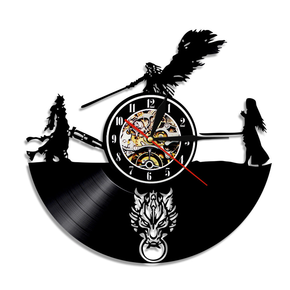 Series Record Wall Clock