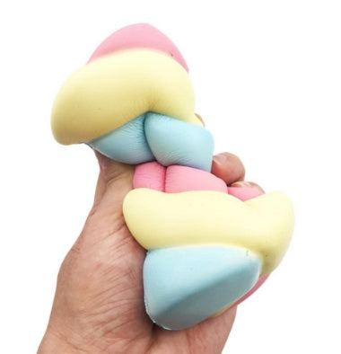 Stress Relief Cotton Candy Slow Risinng,Soft,Relaxing, Anti-Anxiety Squeeze & Fidget Toy For Kids & Adults