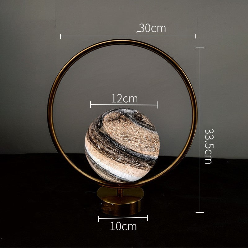 Modern Bedroom Living Room Bedside Wall Lamp Planet Children's Room Creative Planet Chandelier