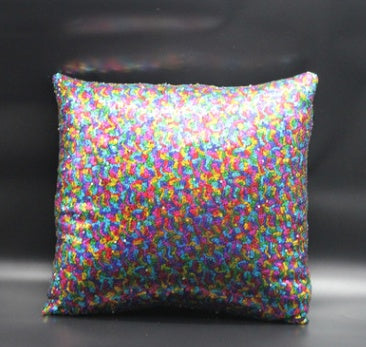 Love to make explosive solid cushion cover manufacturers direct pillow cover sequins