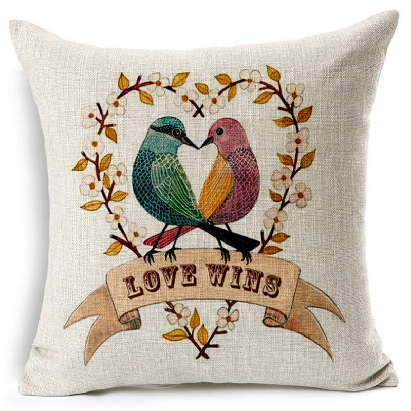 Thrush Flower Waist Cushion