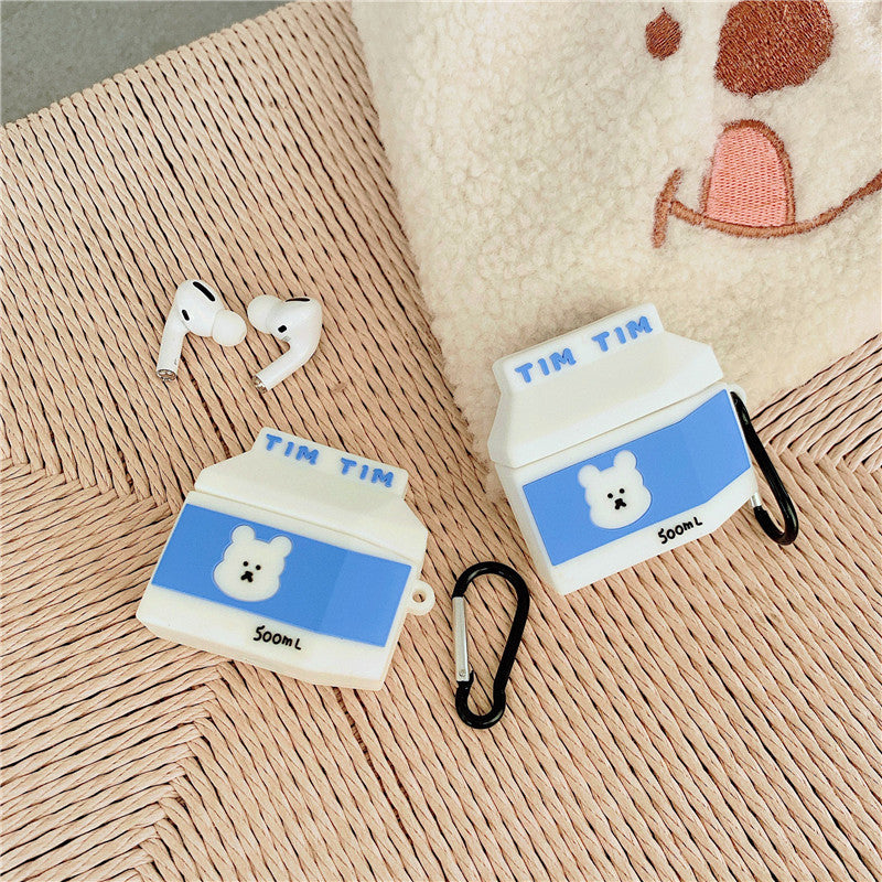 Compatible with Apple, Winnie the Cow Box Headphone Case