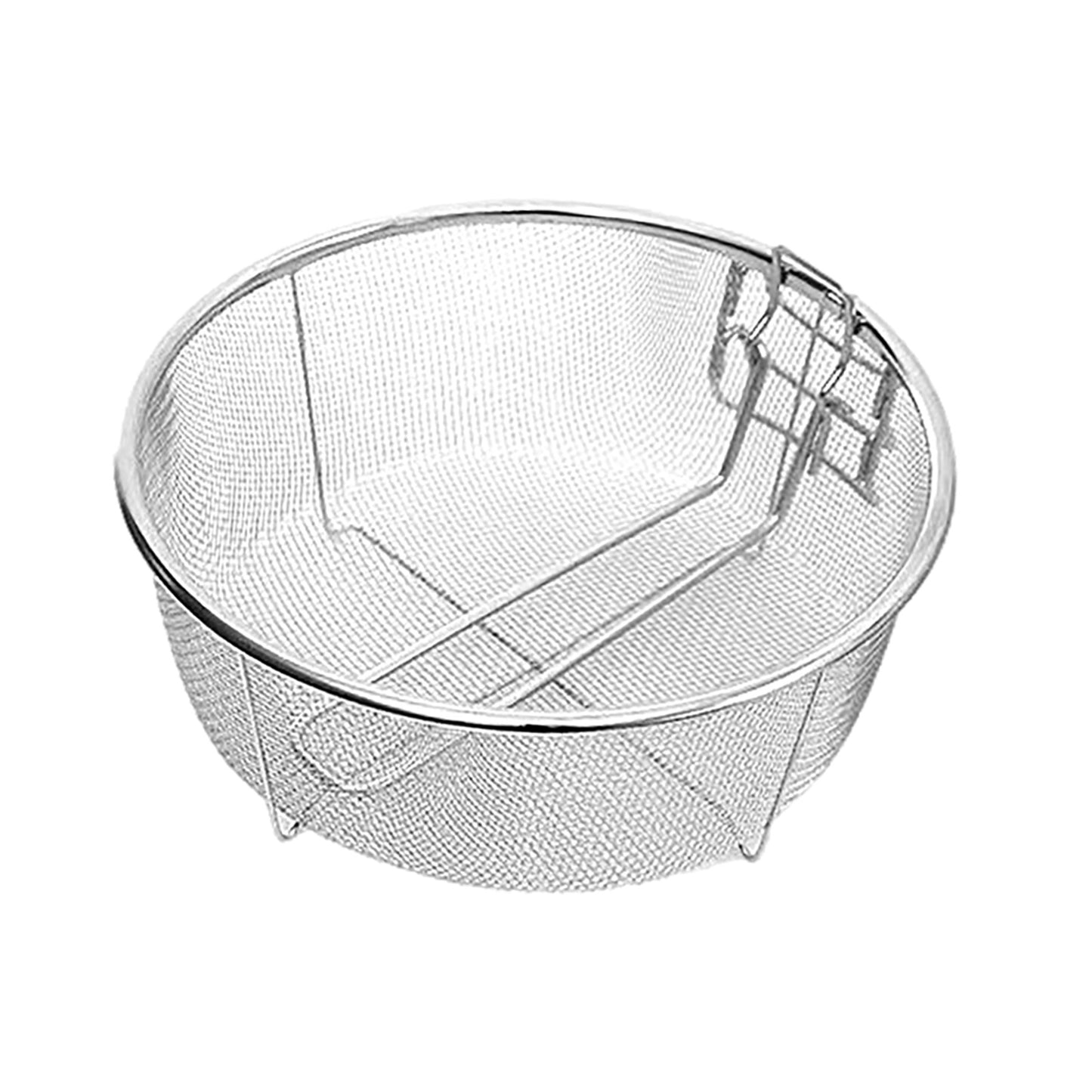 Household Round Frying Basket Can Be Folded