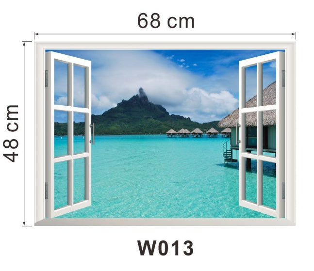 Living room bedroom wall sticker