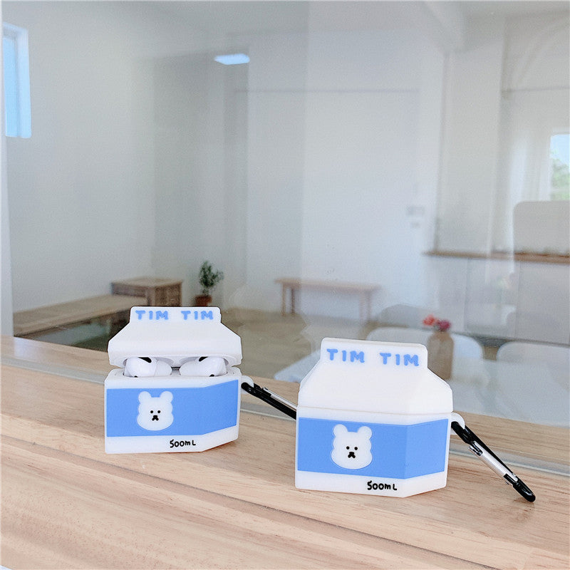 Compatible with Apple, Winnie the Cow Box Headphone Case