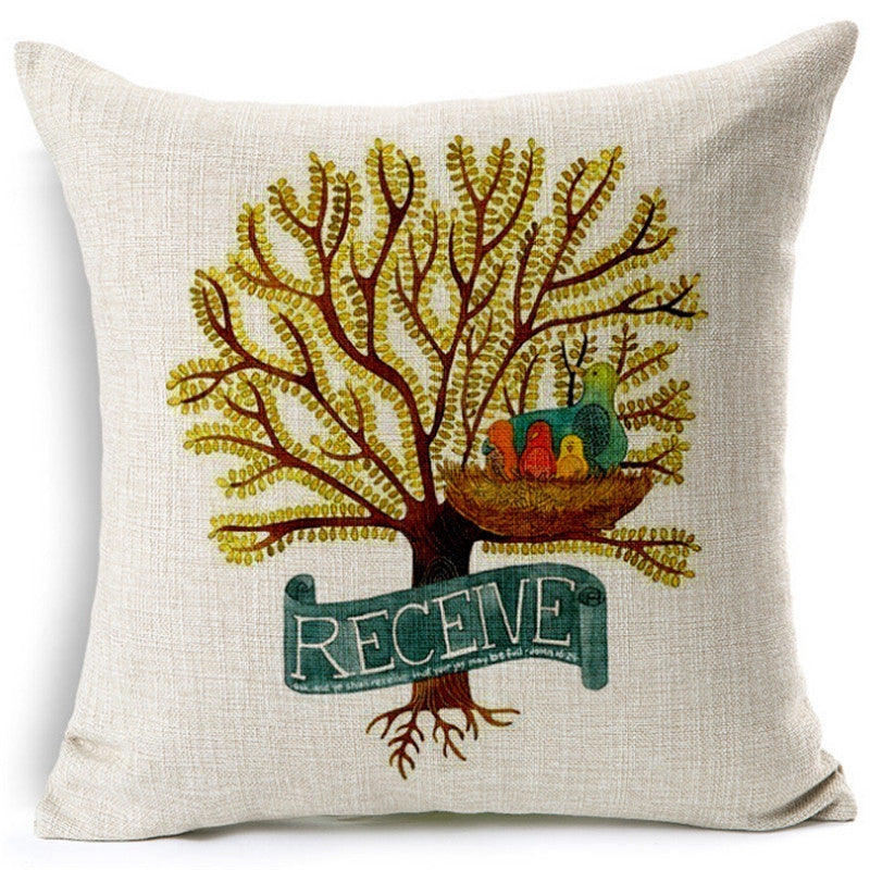 Thrush Flower Waist Cushion