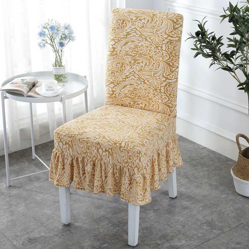 Restaurant wear-resistant dining chair cover