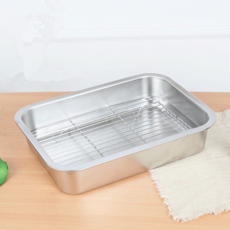 304 Stainless Steel Dish Strainer Frying Basin Draining Vegetable washing basin