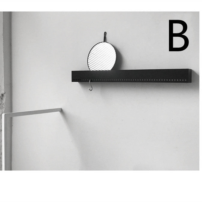 Nordic Wall Shelves Pendant Storage Rack Minimalist Storage Hanging Rod