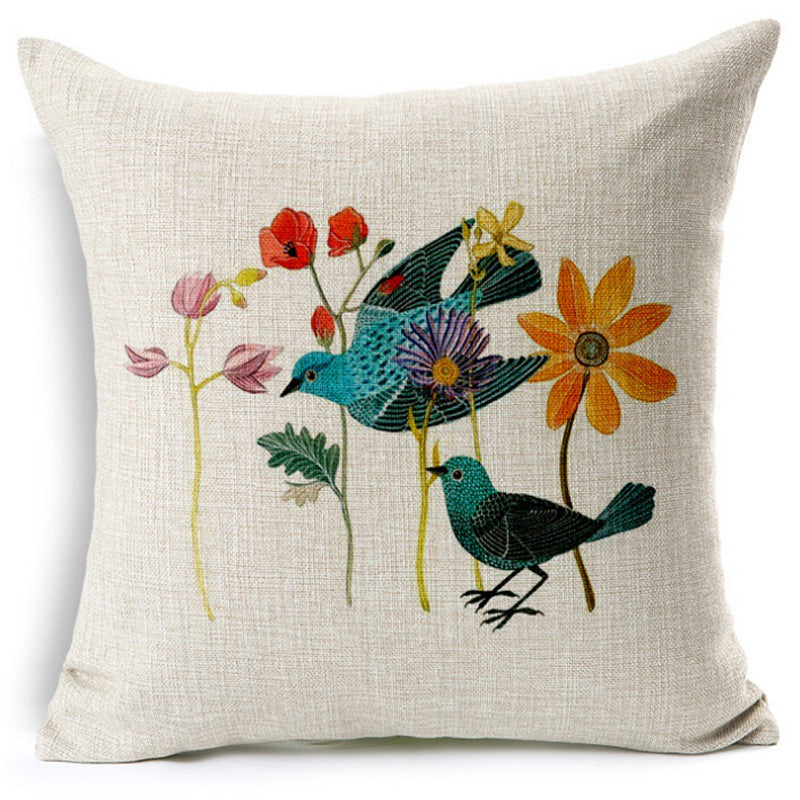 Thrush Flower Waist Cushion