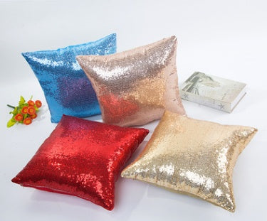 Love to make explosive solid cushion cover manufacturers direct pillow cover sequins