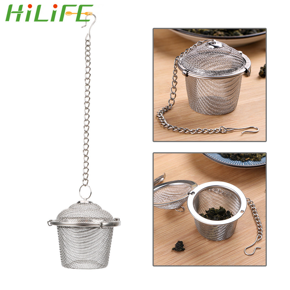 Stainless steel tea strainer