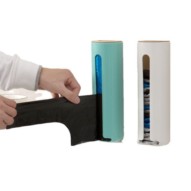 Plastic Storage Box On The Wall Kitchen Wall Hanging Plastic Bag Box Sundries Storage Box