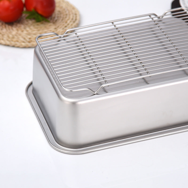 304 Stainless Steel Dish Strainer Frying Basin Draining Vegetable washing basin