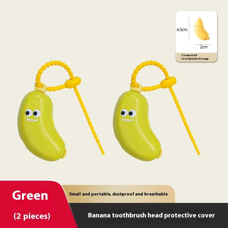 Banana Portable Toothbrush Storage Dust Cover Electric Travel Toothbrush Case