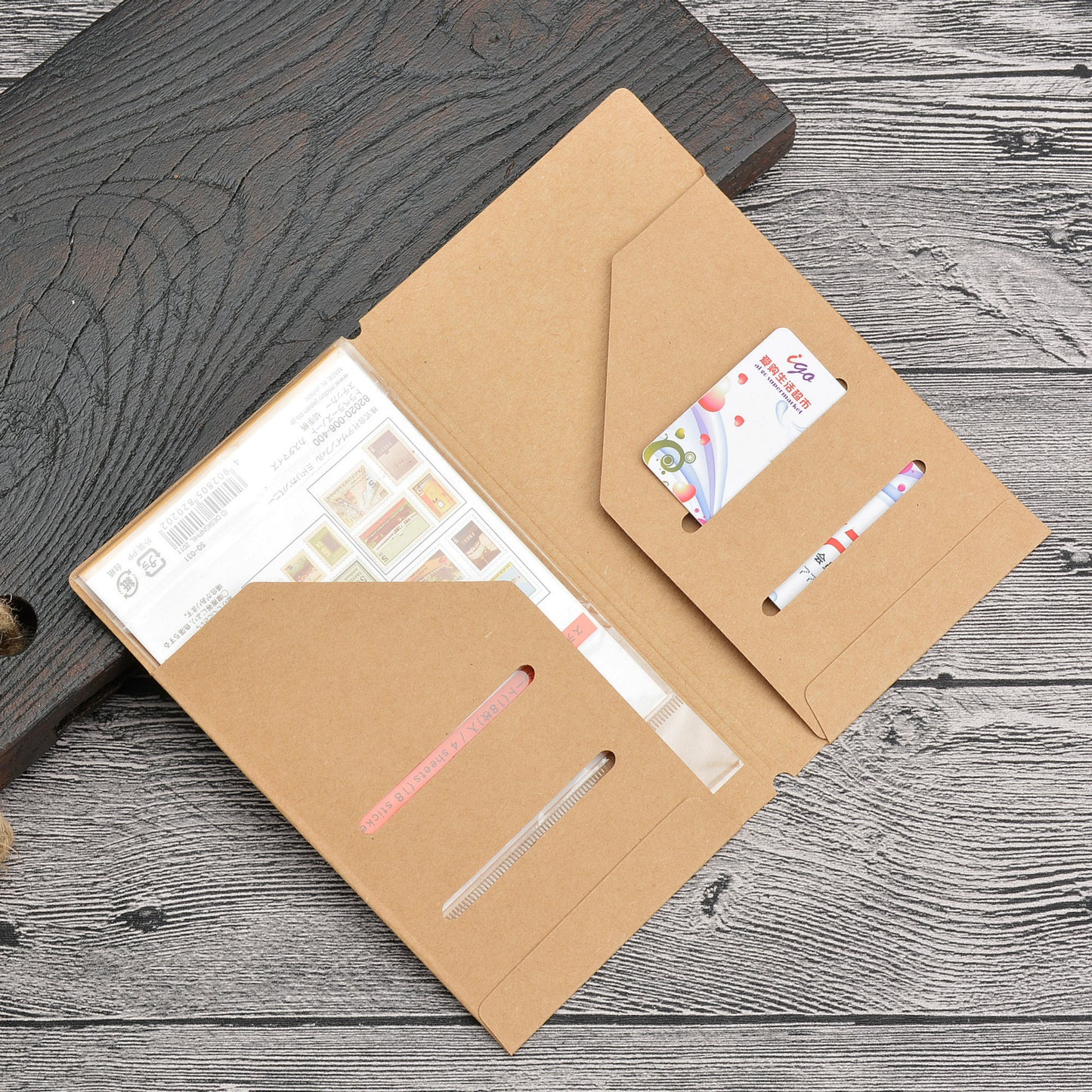 Kraft paper storage bag