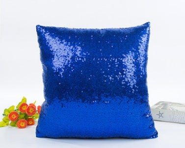 Love to make explosive solid cushion cover manufacturers direct pillow cover sequins