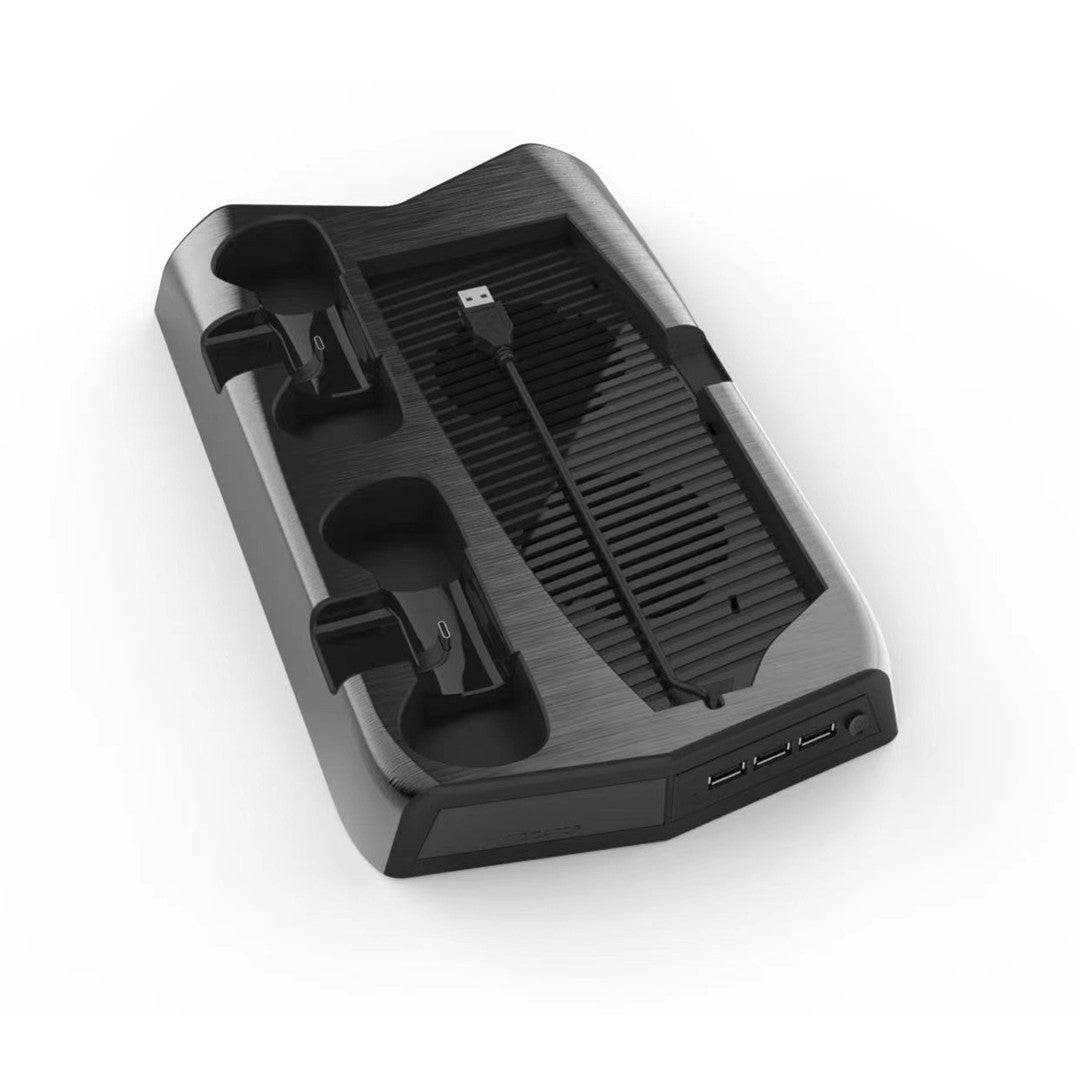 Multifunctional charging cooling fan base