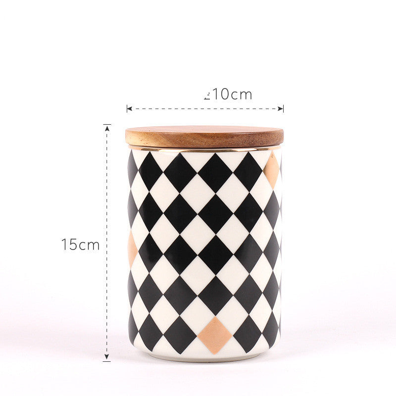 Creative Miscellaneous Grain Storage Tank Kitchen Storage Box Pot Coffee Pot