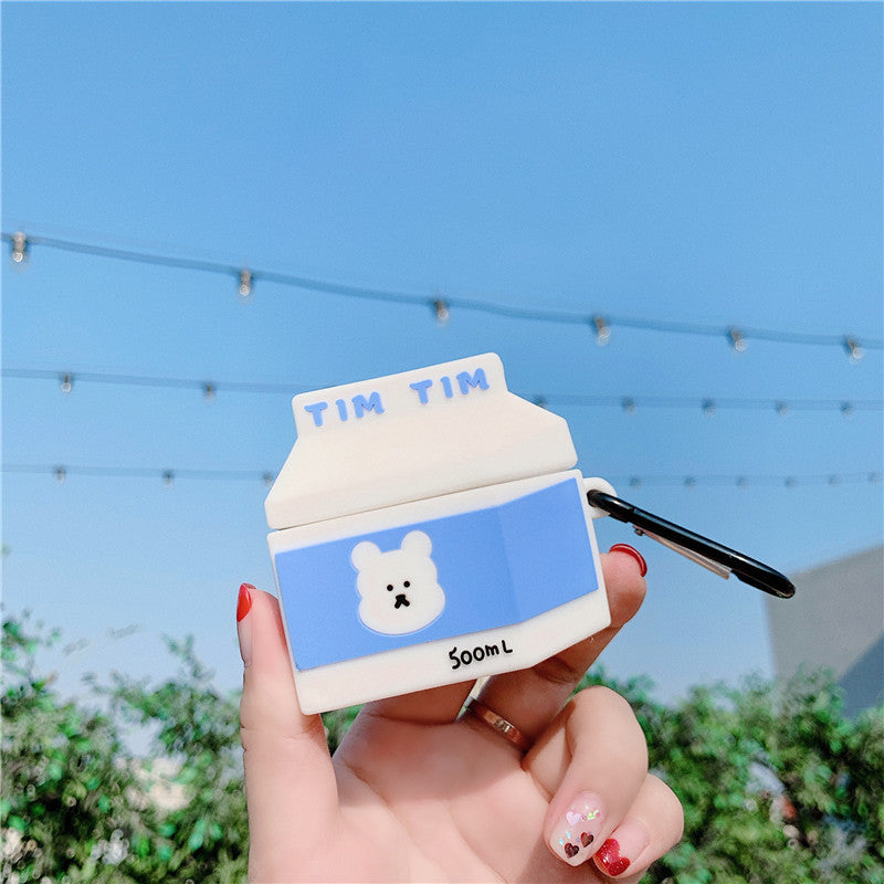 Compatible with Apple, Winnie the Cow Box Headphone Case