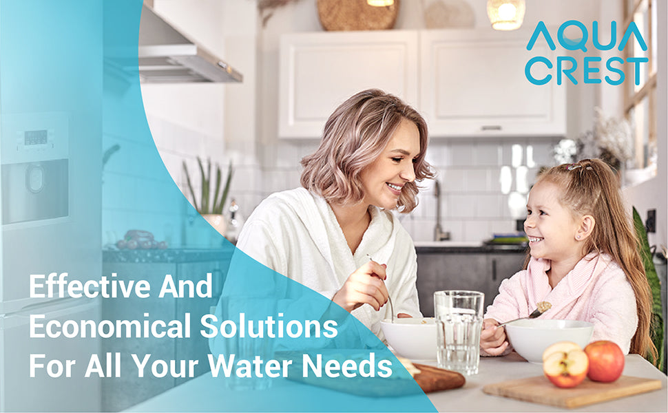 AQUA CREST XWF Replacement for GE® XWF, NSF Certified Refrigerator Water Filter