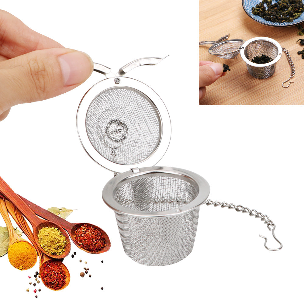 Stainless steel tea strainer