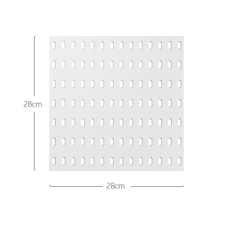 Hole Board Shelf Accessories Wall Grid Storage Rack Wall Hanging