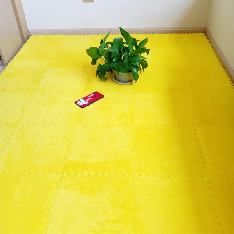 Plush Carpet Bedroom Girly Style Room Bedside Princess Stain-resistant Easy To Care Whole Shop Mosaic Foam Floor Mat