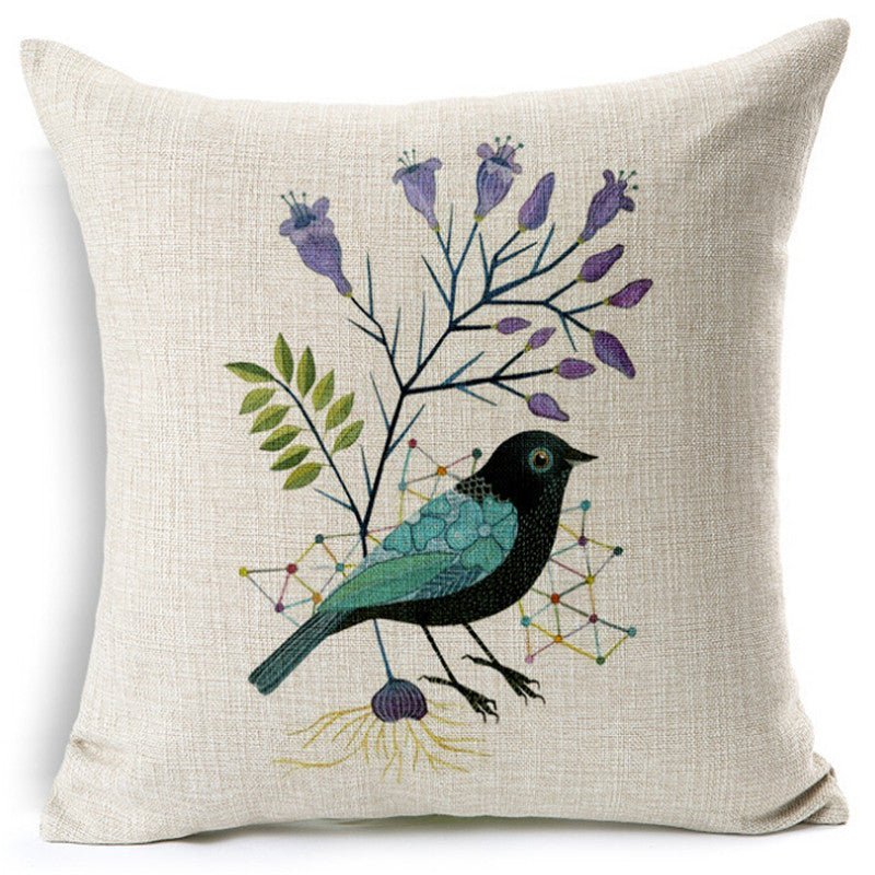 Thrush Flower Waist Cushion