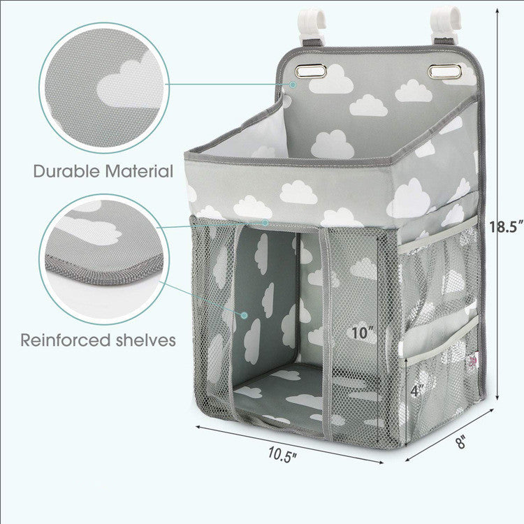 Diaper wall storage bag