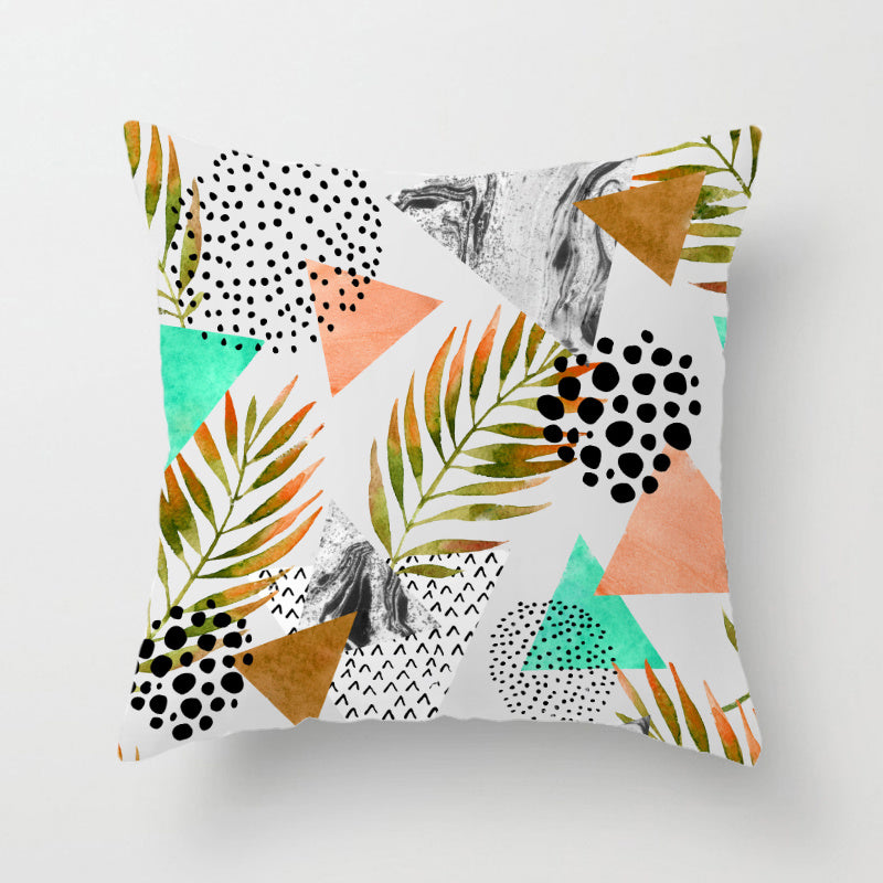 Plant simple cushion cover