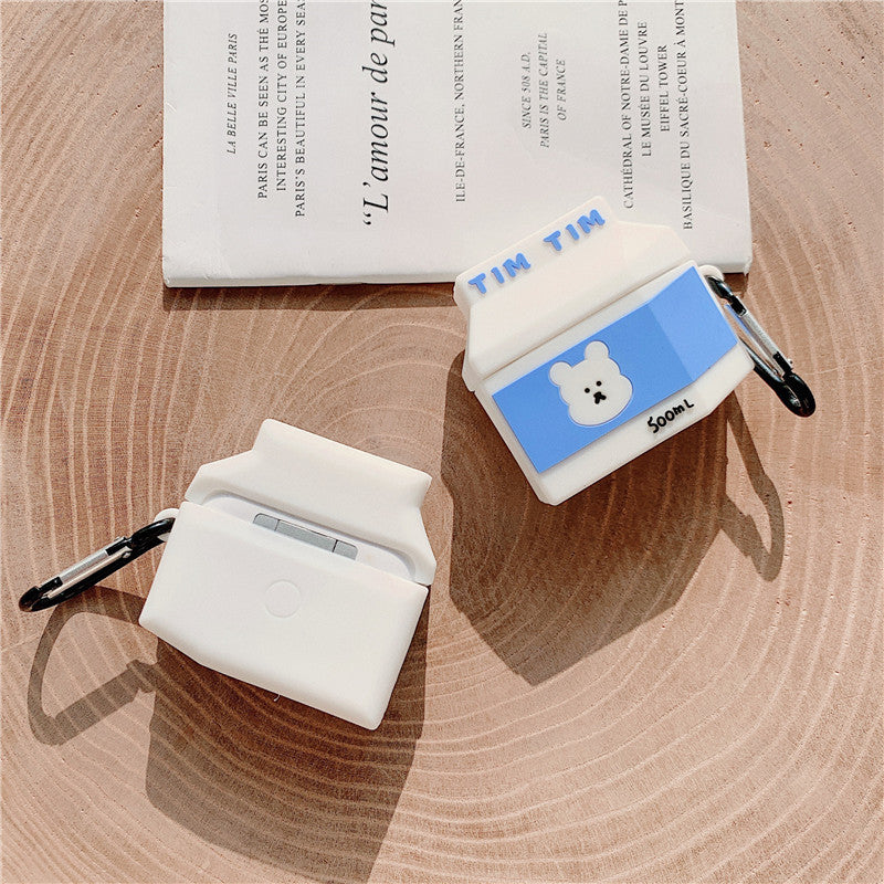 Compatible with Apple, Winnie the Cow Box Headphone Case