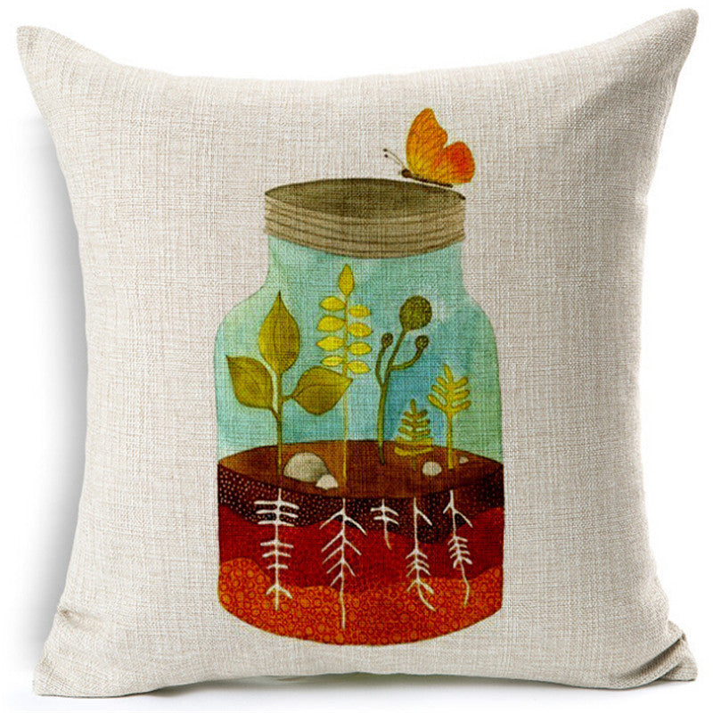 Thrush Flower Waist Cushion