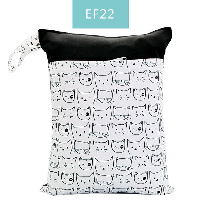 Baby diaper storage bag